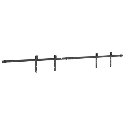 Kit Anta Scorrevole per Armadio 183 cm in Acciaio al Carbonio