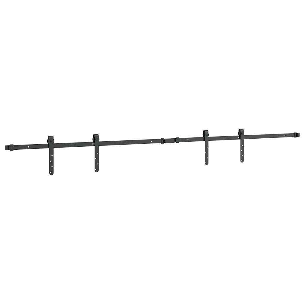 Kit Anta Scorrevole per Armadio 200 cm in Acciaio al Carbonio | homemem39