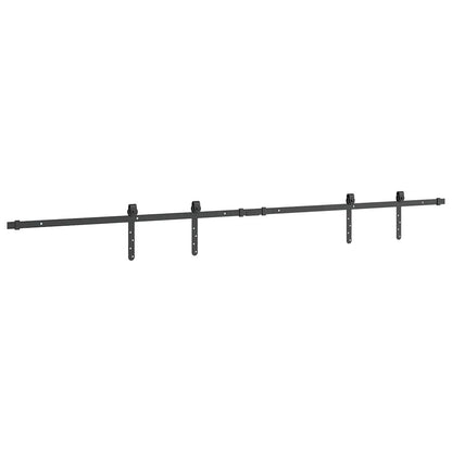 Kit Anta Scorrevole per Armadio 200 cm in Acciaio al Carbonio
