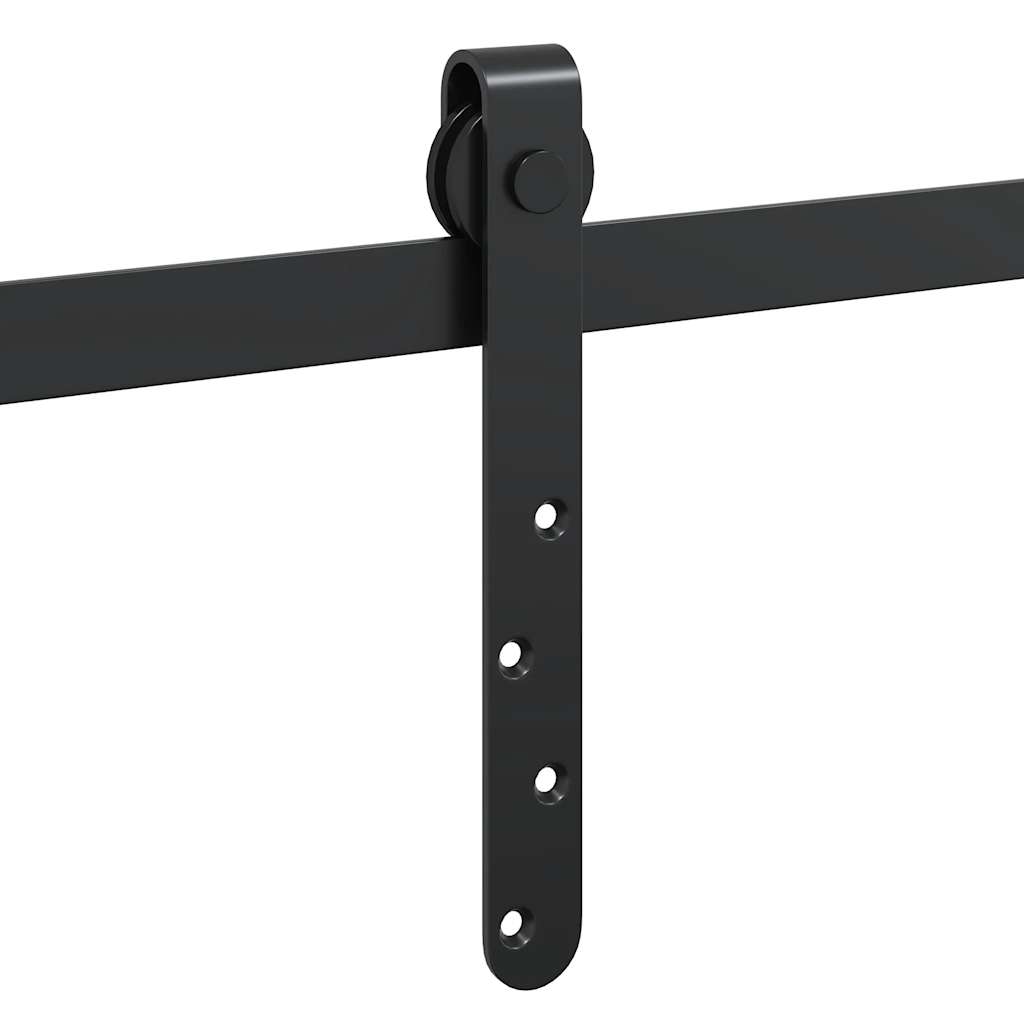 Kit Anta Scorrevole Armadio in Acciaio al Carbonio 113 cm | homemem39