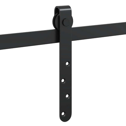 Kit Anta Scorrevole Armadio in Acciaio al Carbonio 113 cm | homemem39
