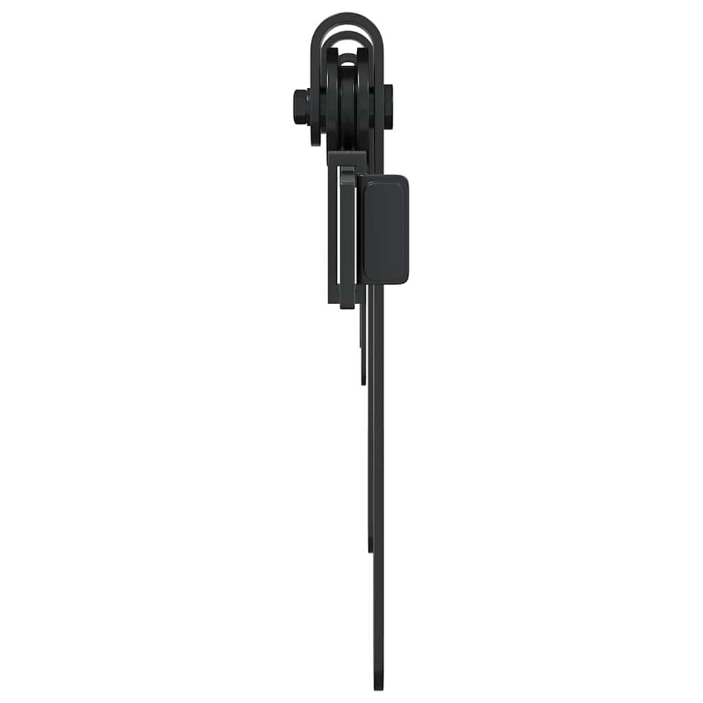 Kit Anta Scorrevole Armadio in Acciaio al Carbonio 113 cm