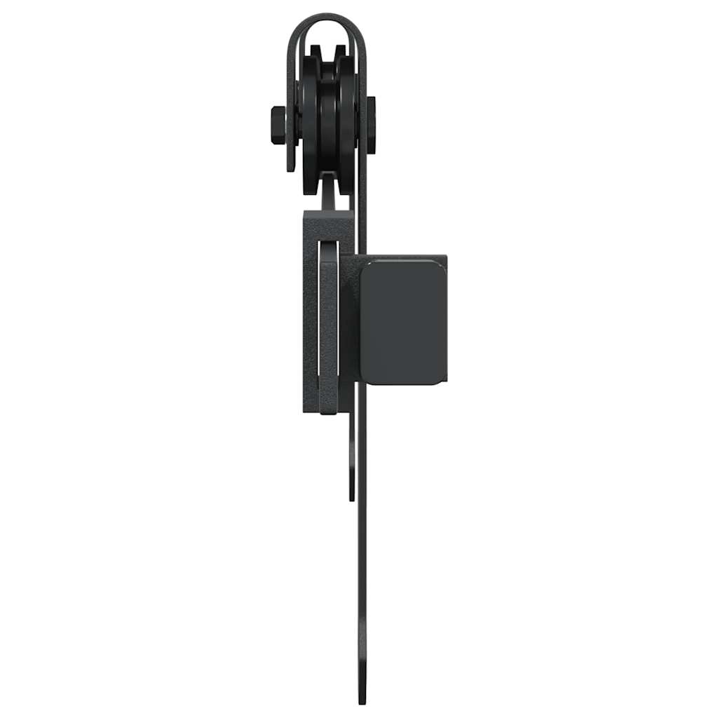 Kit Anta Scorrevole Armadio in Acciaio al Carbonio 244 cm | homemem39