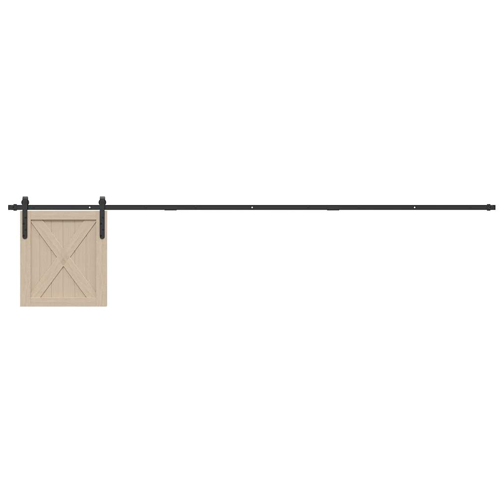 Kit Anta Scorrevole Armadio in Acciaio al Carbonio 244 cm | homemem39