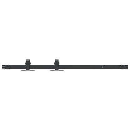 Kit Anta Scorrevole per Armadio 91 cm in Acciaio al Carbonio