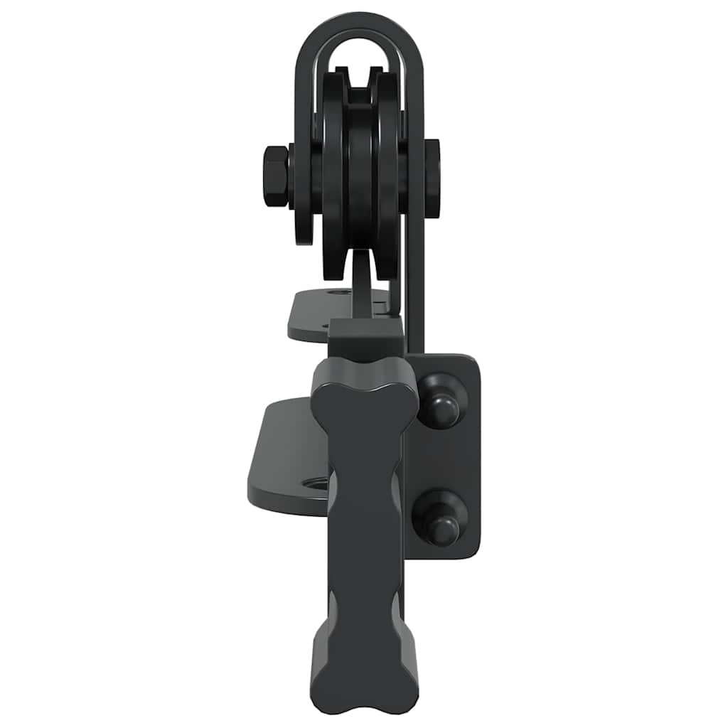 Kit Anta Scorrevole Armadio in Acciaio al Carbonio 113 cm | homemem39