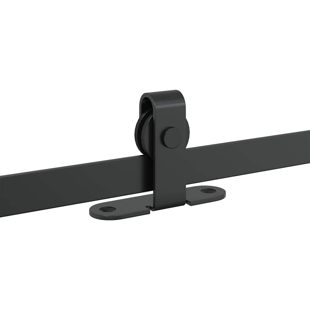 Kit Anta Scorrevole Armadio in Acciaio al Carbonio 113 cm | homemem39