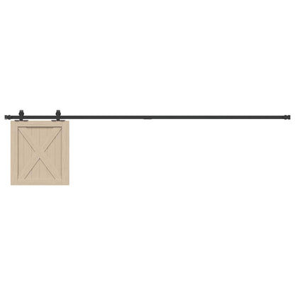 Kit Anta Scorrevole Armadio in Acciaio al Carbonio 113 cm | homemem39