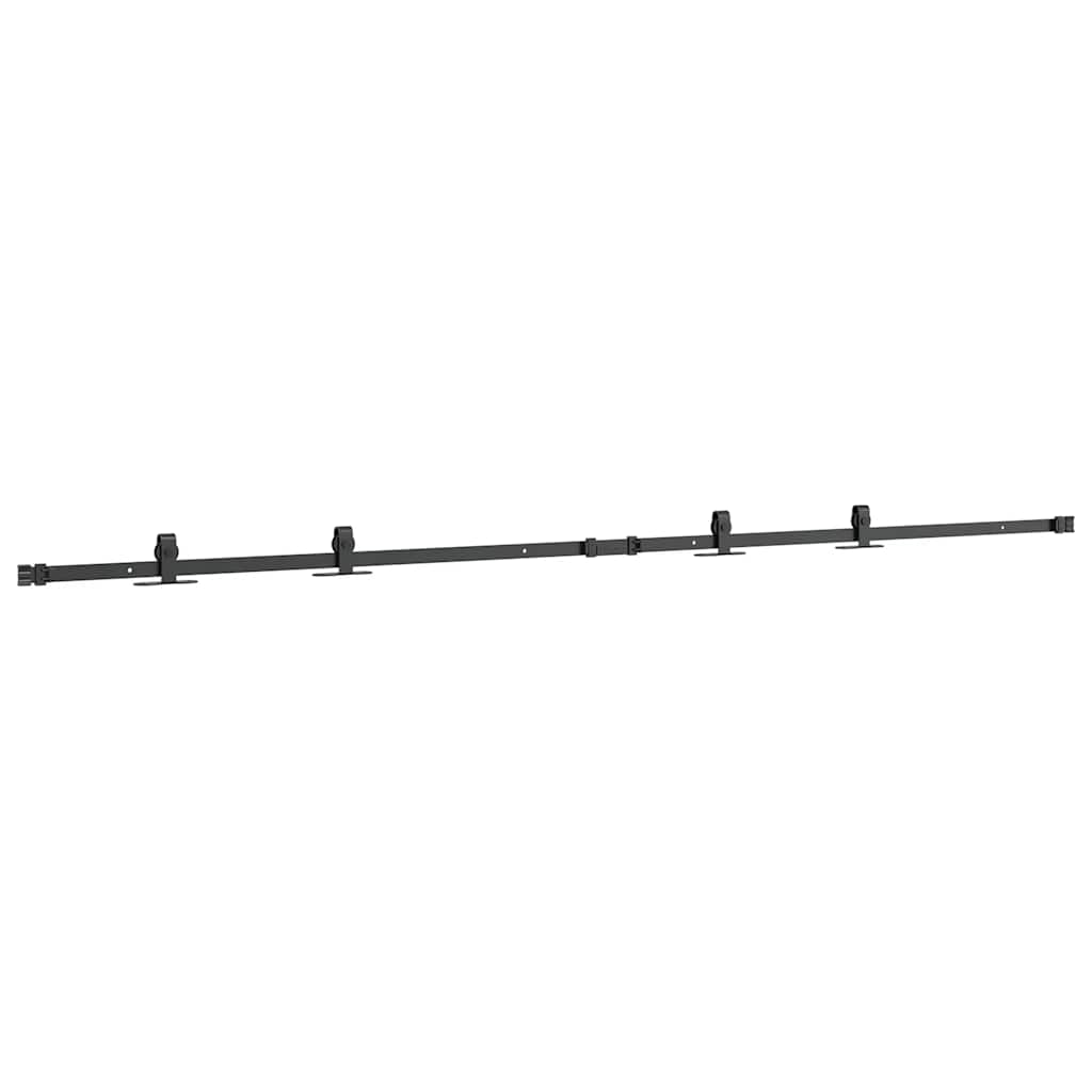 Kit Anta Scorrevole Armadio in Acciaio al Carbonio 113 cm