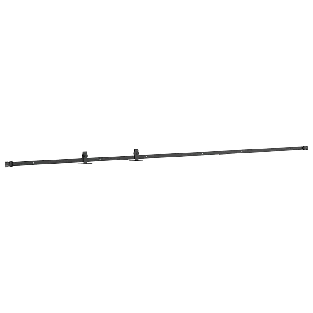 Kit Anta Scorrevole Armadio in Acciaio al Carbonio 244 cm | homemem39