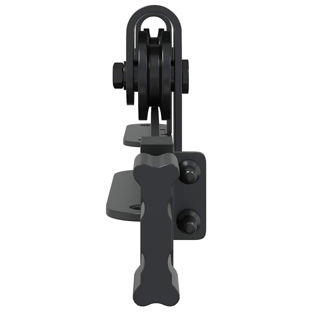 Kit Anta Scorrevole Armadio in Acciaio al Carbonio 244 cm | homemem39