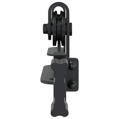 Kit Anta Scorrevole Armadio in Acciaio al Carbonio 244 cm