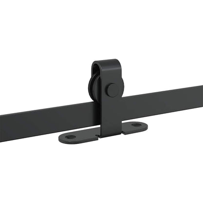 Kit Anta Scorrevole Armadio in Acciaio al Carbonio 244 cm | homemem39
