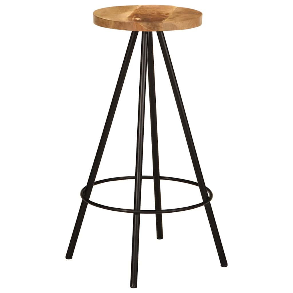 Set da Bar 7 pz in Legno Massello di Mango