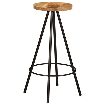 Set da Bar 7 pz in Legno Massello di Mango