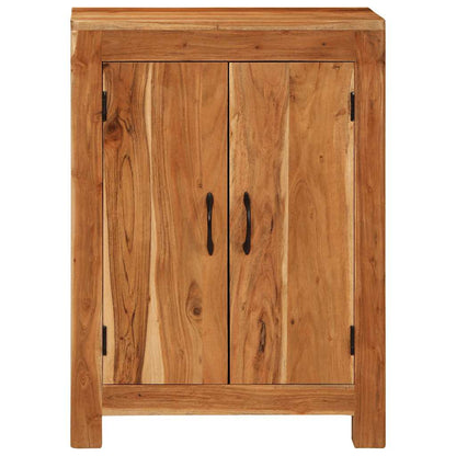 Credenza 55x35x75 cm in Legno Massello di Acacia