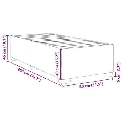 Giroletto Grigio Tortora 80x200 cm in Tessuto