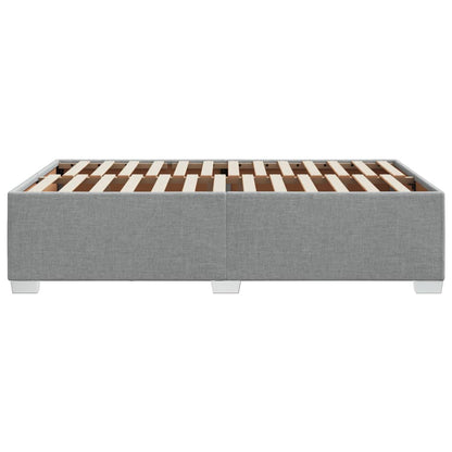 Giroletto senza Materasso Grigio Chiaro 120x190 cm in Tessuto | homemem39