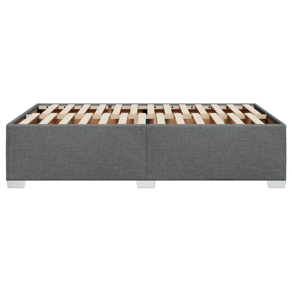 Giroletto senza Materasso Grigio Scuro 120x190 cm in Tessuto | homemem39