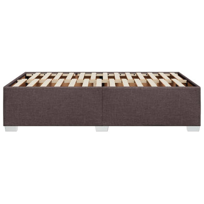 Giroletto senza Materasso Marrone Scuro 80x200 cm in Tessuto | homemem39