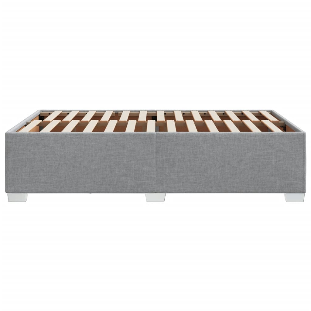 Giroletto senza Materasso Grigio Chiaro 120x200 cm Tessuto | homemem39