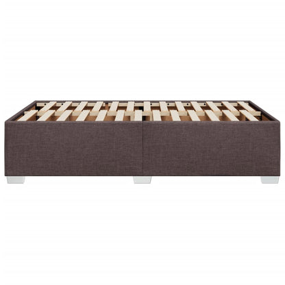 Giroletto senza Materasso Marrone Scuro 120x200 cm Tessuto | homemem39