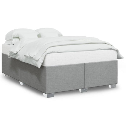 Giroletto senza Materasso Grigio Chiaro 140x190 cm Tessuto | homemem39