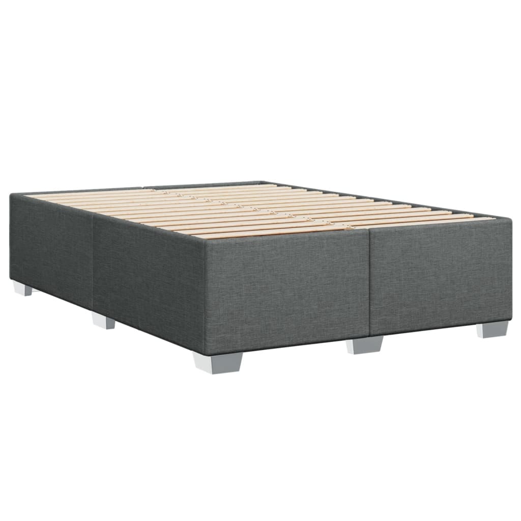 Giroletto senza Materasso Grigio Scuro 140x190 cm Tessuto | homemem39
