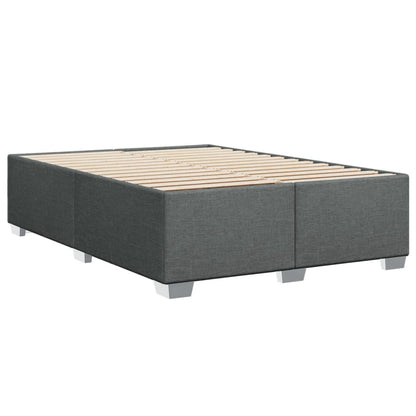 Giroletto senza Materasso Grigio Scuro 140x190 cm Tessuto | homemem39