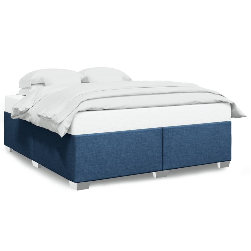 Giroletto senza Materasso Blu 180x200 cm in Tessuto | homemem39
