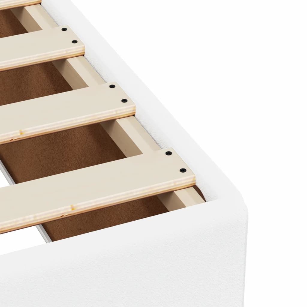 Giroletto Bianco 90x200 cm in Similpelle - homemem39