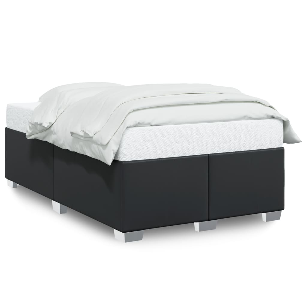 Giroletto senza Materasso Nero 120x190 cm Similpelle | homemem39