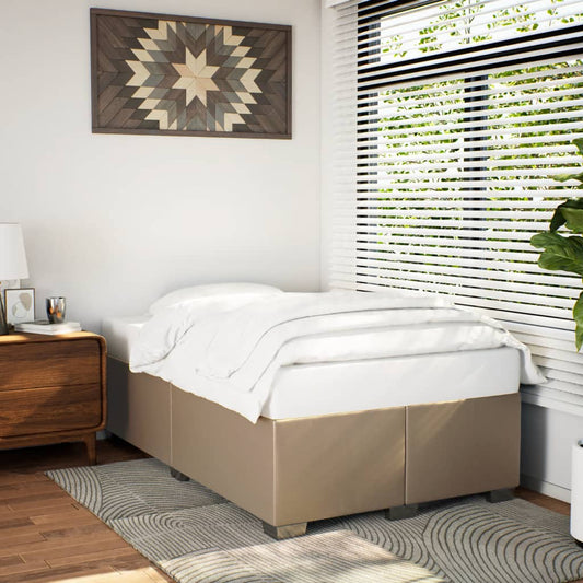 Giroletto senza Materasso Cappuccino 120x190 cm in Similpelle - homemem39