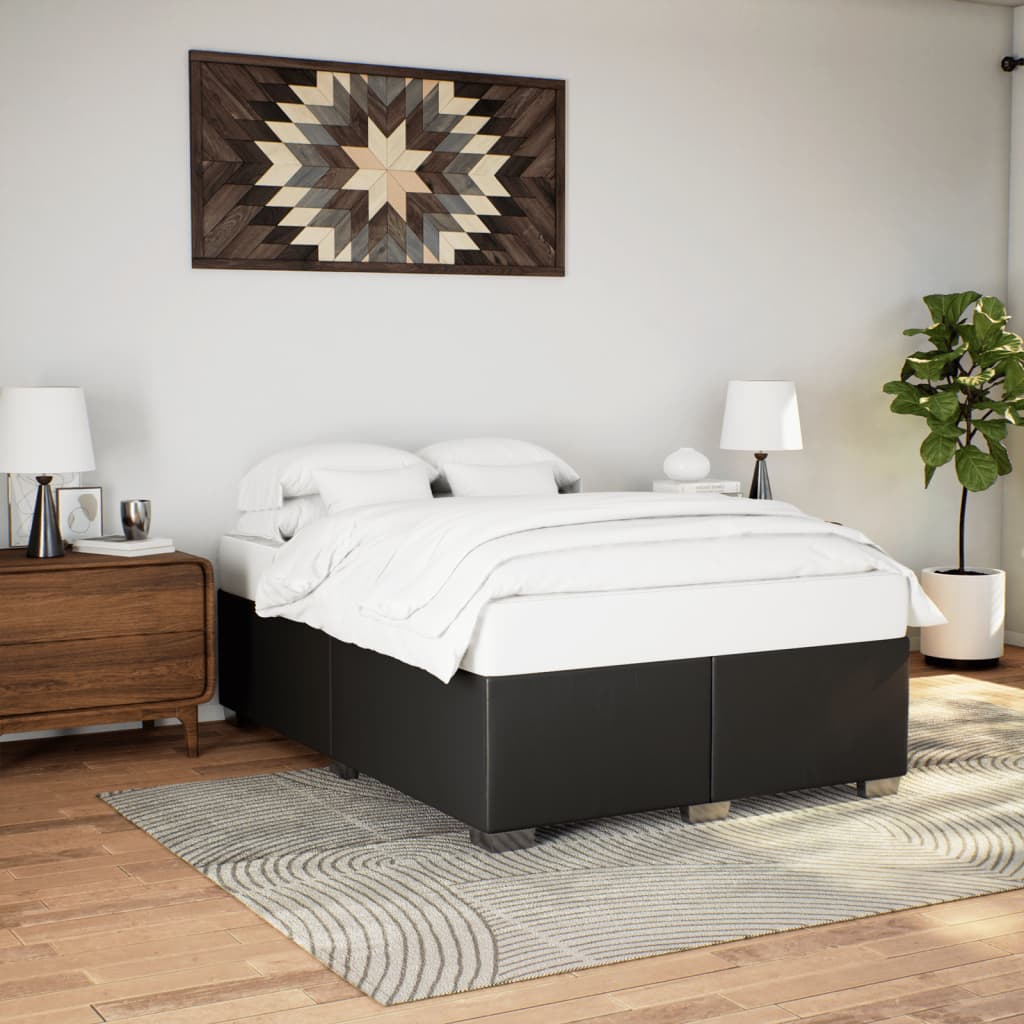 Giroletto Nero 140x190 cm in Similpelle | homemem39
