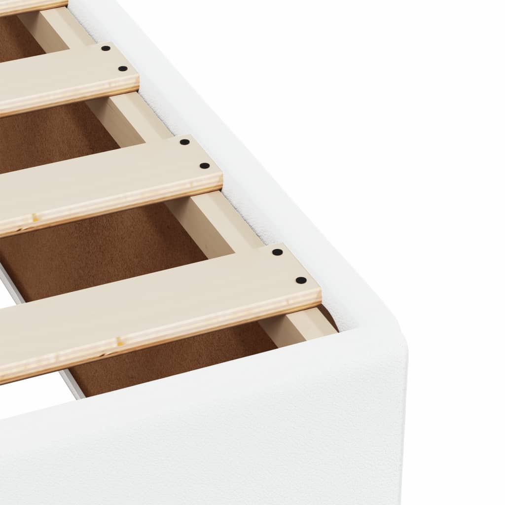 Giroletto Bianco 140x190 cm in Similpelle - homemem39