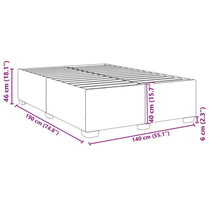 Giroletto Cappuccino 140x190 cm in Similpelle - homemem39