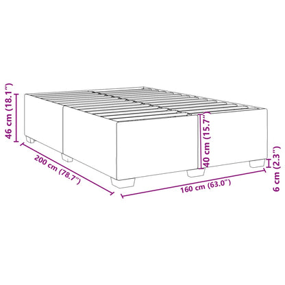 Giroletto Cappuccino 160x200 cm in Similpelle - homemem39