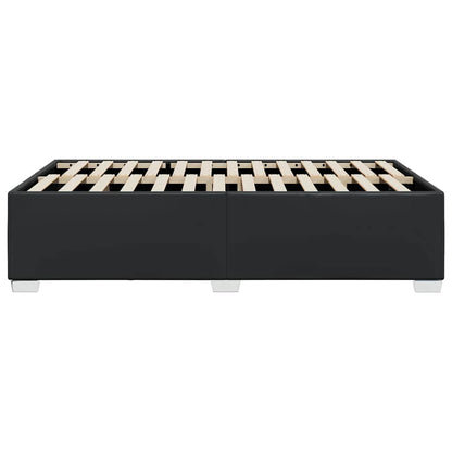 Struttura letto senza Materasso Nera in Similpelle | homemem39