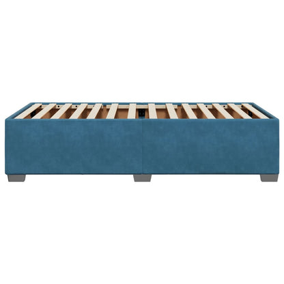 Giroletto Blu 90x190 cm in Velluto - homemem39