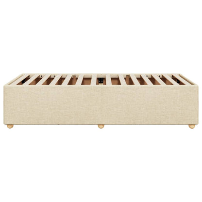 Giroletto senza Materasso Crema 90x190 cm in Tessuto | homemem39