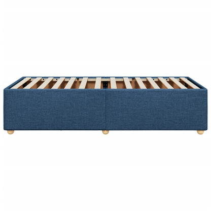 Giroletto senza Materasso Blu 90x190 cm in Tessuto - homemem39