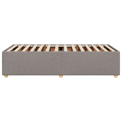 Giroletto senza Materasso Tortora 90x200 cm Tessuto - homemem39