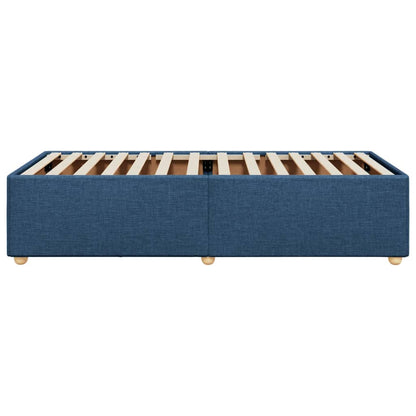 Giroletto senza Materasso Blu 90x200 cm in Tessuto - homemem39