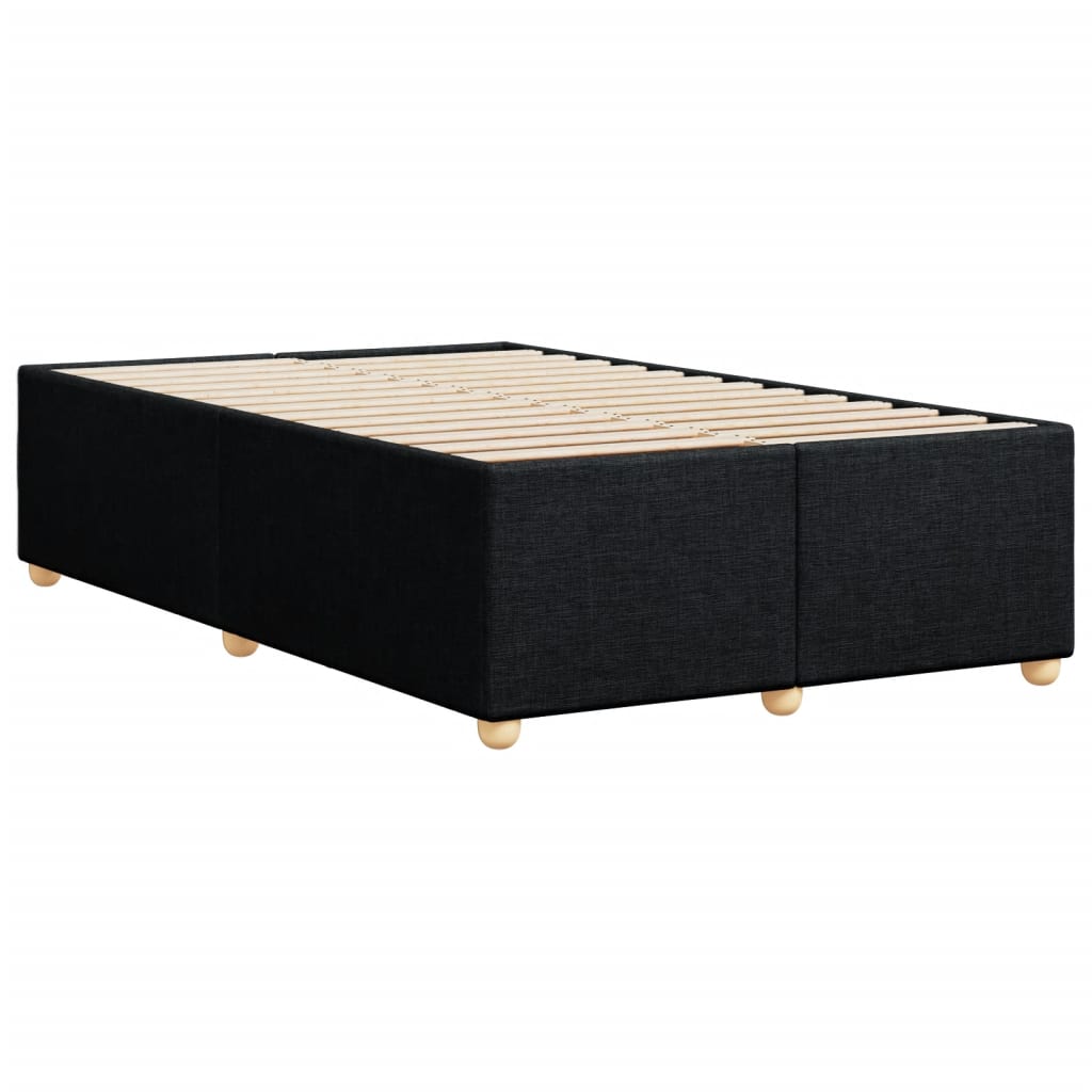 Giroletto senza Materasso Nero 120x190 cm in Tessuto | homemem39