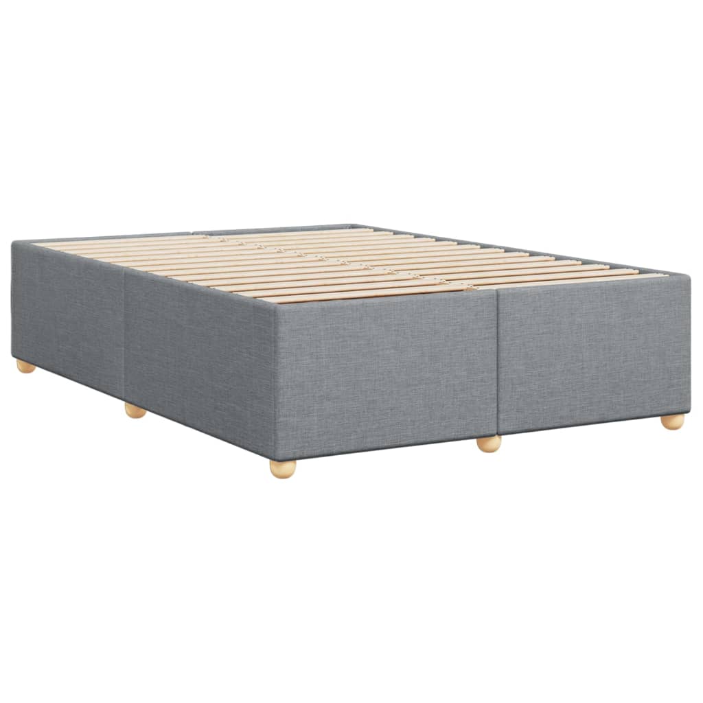 Giroletto senza Materasso Grigio Chiaro 140x190 cm Tessuto | homemem39