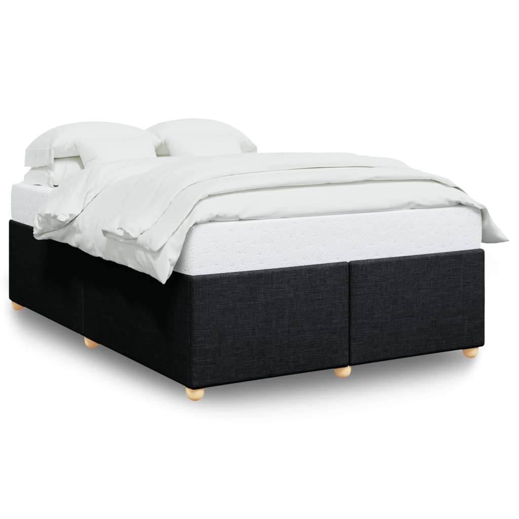 Giroletto senza Materasso Nero 140x190 cm in Tessuto | homemem39