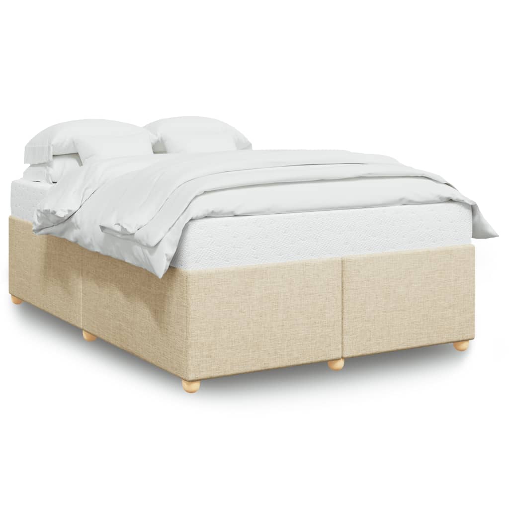 Giroletto senza Materasso Crema 140x190 cm in Tessuto | homemem39
