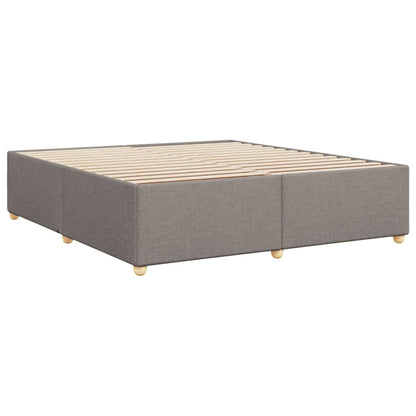 Giroletto senza Materasso Tortora 200x200 cm in Tessuto | homemem39