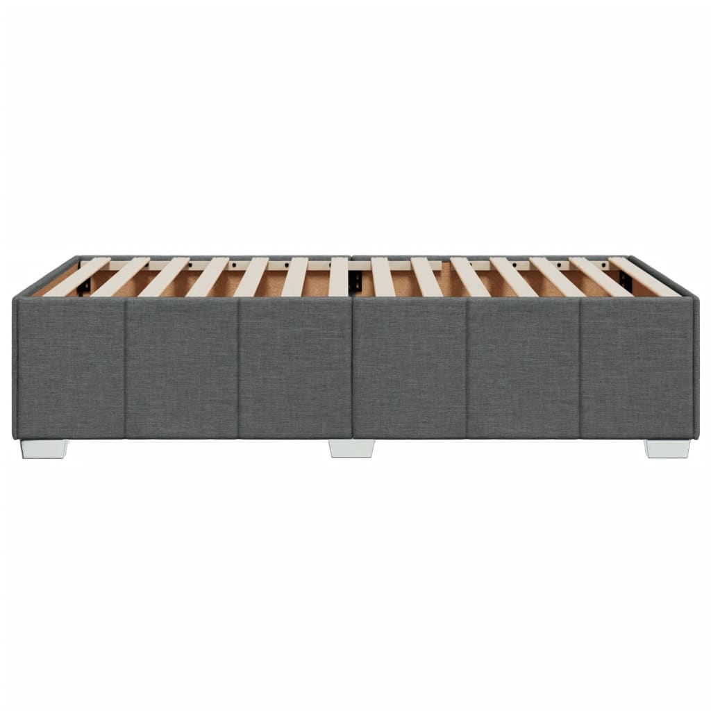 Giroletto senza Materasso Grigio Scuro 90x190 cm Tessuto | homemem39