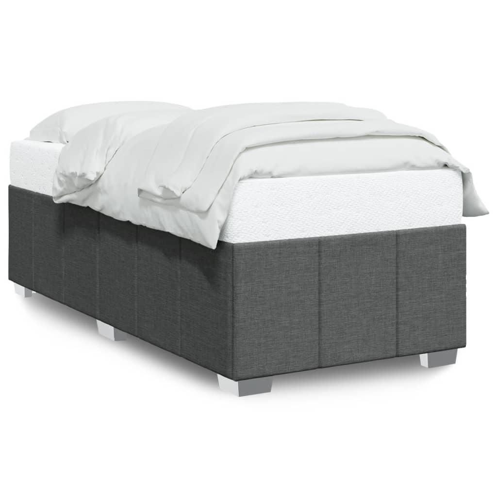 Giroletto senza Materasso Grigio Scuro 90x200 cm Tessuto | homemem39